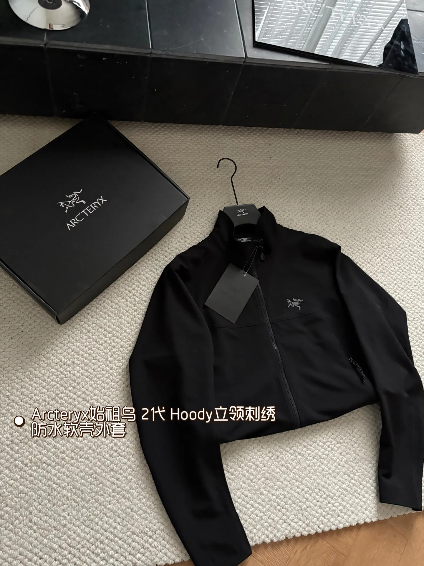 hoody #Black ARC'TERYX 2 Hoody Arcteryx GAMMA JACKET Logo Size：s-xxl